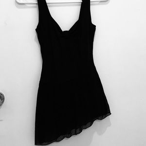 Danskin Black leotard dress